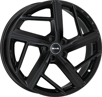 Mak Qvattro 9x20 5x112 ET 30 Dia 66.45 Gloss Black