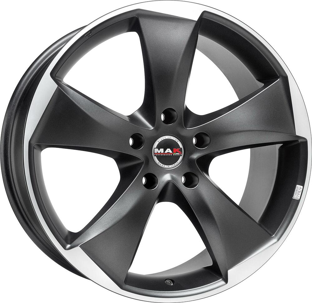 Mak Raptor 5 9x18 5x150 ET 48 Dia 110.2 Graphite - Mirror