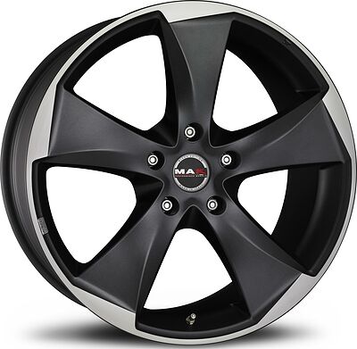 Mak Raptor 5 8x18 5x112 ET 30 Dia 76 Ice Superdark