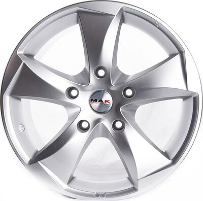 Mak Raptor 5 8x17 5x127 ET 40 Dia 71.6 silver