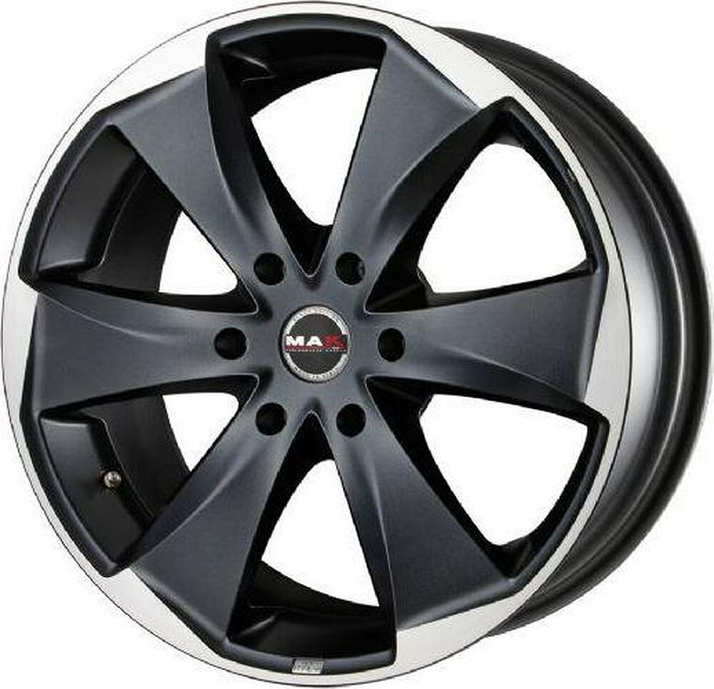 Mak Raptor 6 7.5x17 6x139.7 Dia 112 GRAPHITE MIRROR FACE