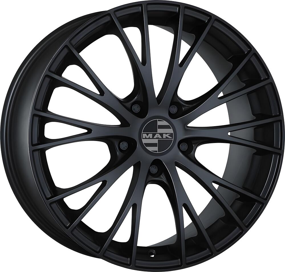 Mak Rennen 8x18 5x110 ET 33 Dia 65.1 Mat Black