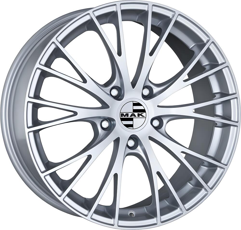 Mak Rennen 8x18 5x110 ET 33 Dia 65.1 silver