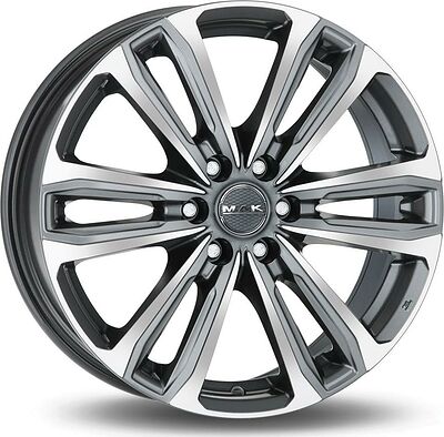 Mak Safari 6 8x18 6x130 ET 53 Dia 84.1 Gunmetal