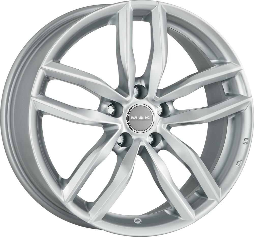Mak Sarthe 8x18 5x112 ET 39 Dia 66.45 silver