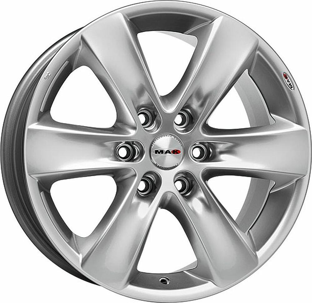 Mak Sierra 7x17 6x139 ET 30 Dia 67 Hyper Silver