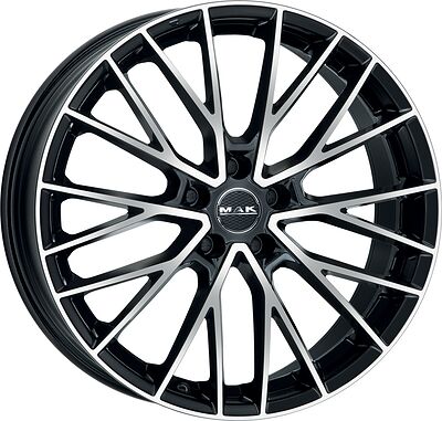 Mak Speciale 8.5x21 5x112 ET 35 Dia 76 Black Mirror