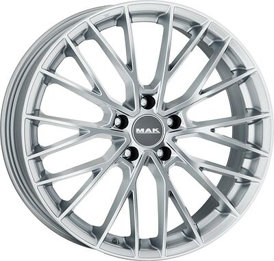 Mak Speciale 8.5x20 5x112 ET 30 Dia 66.6 silver