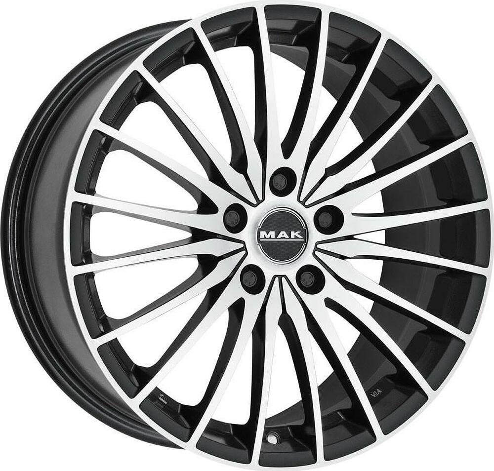 Mak Spin 7x17 5x112 ET 42 Dia 76 Superdark Mirror