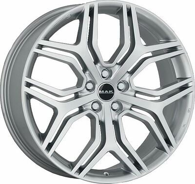 Mak Stardom 8.5x20 5x112 ET 29 Dia 66.6 silver