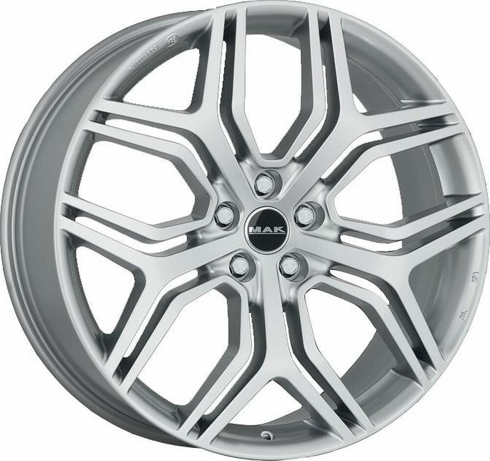 Mak Stardom 8.5x20 5x112 ET 40 Dia 66.6 silver