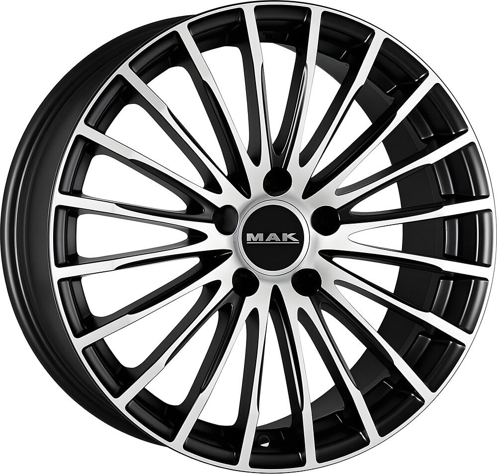 Mak Starlight 9x18 5x112 ET 35 Dia 66.6 Ice Black