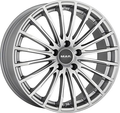 Mak Starlight 8.5x19 5x112 ET 28 Dia 66.6 silver