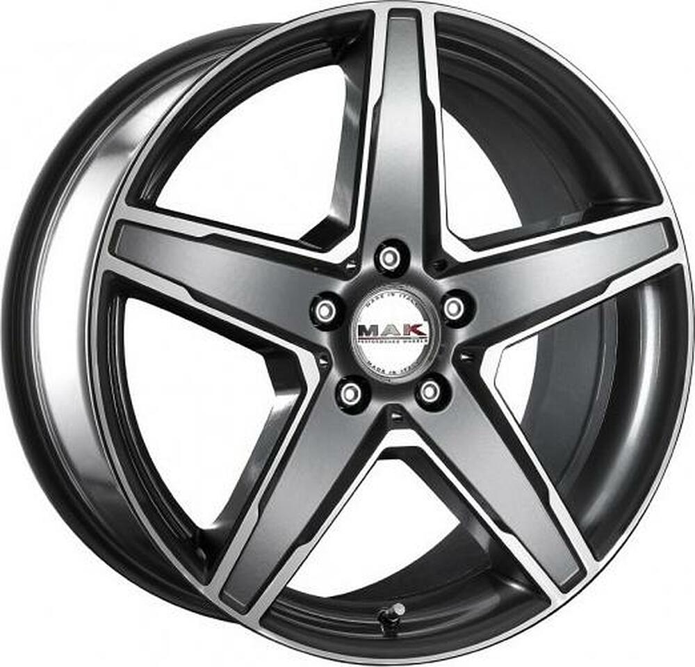 Mak Stern 8x17 5x112 ET 45 Dia 66.6 Gunmetal