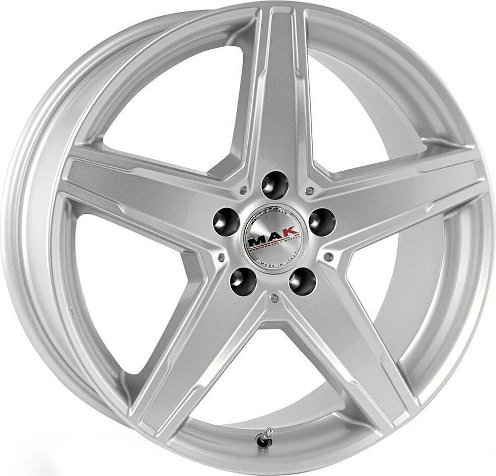 Mak Stern 9.5x19 5x112 ET 35 Dia 66.6 Silver
