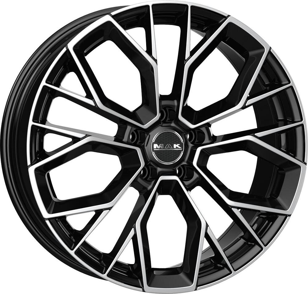 Mak Stilo 8x18 5x112 ET 45 Dia 76 Black Mirror