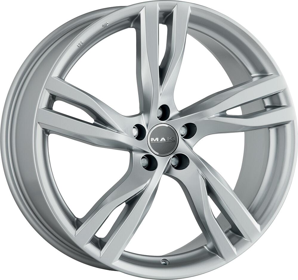 Mak Stockholm 8.5x20 5x112 ET 32 Dia 66.45 silver