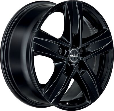 Mak Stone 5 6.5x16 5x112 ET 50 Dia 76 Gloss Black