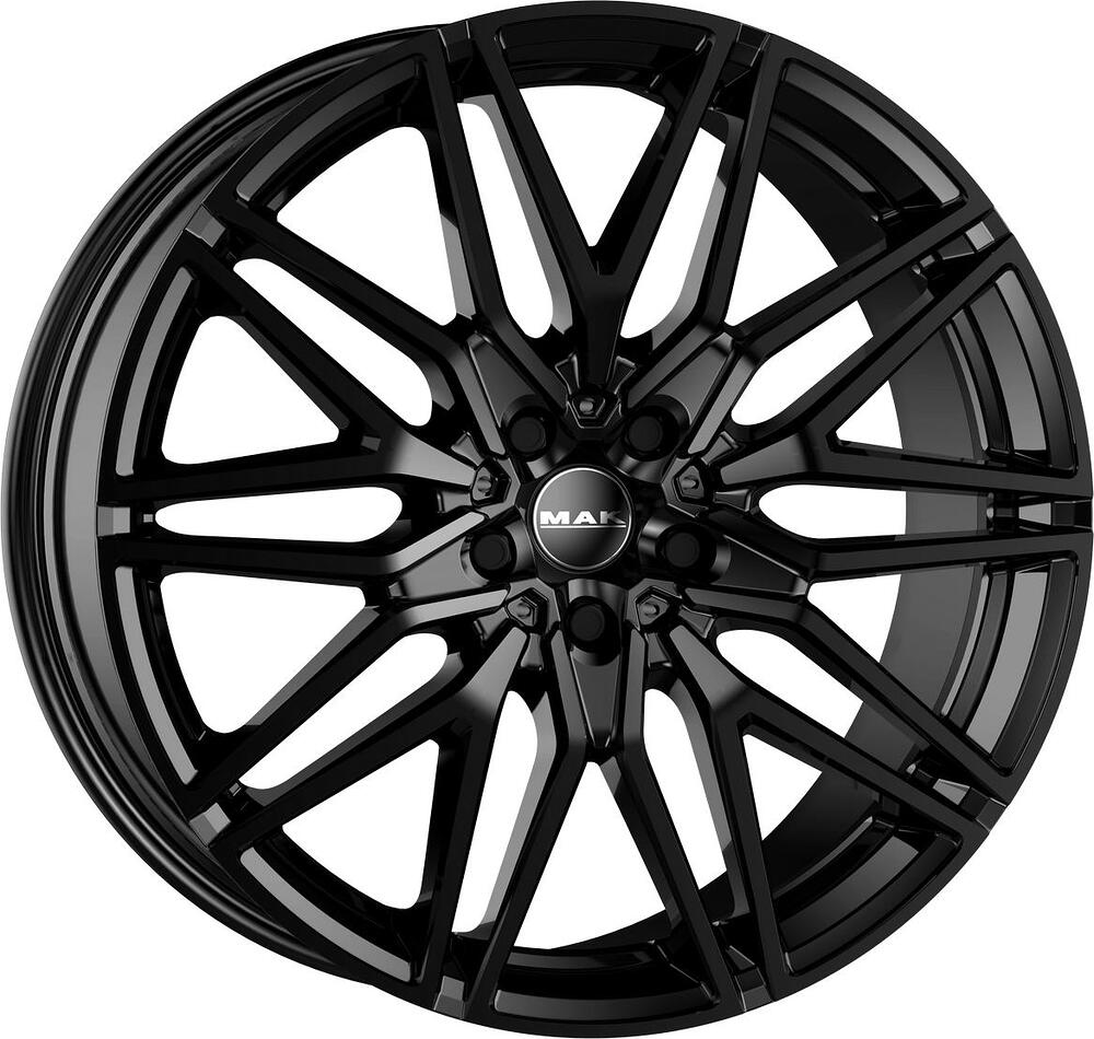 Mak Sturm 10.5x20 5x112 ET 40 Dia 66.6 Gloss Black