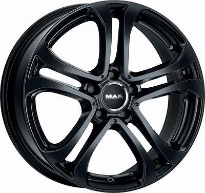 Mak Stuttgart 8x19 5x112 ET 45 Dia 66.6 Gloss Black