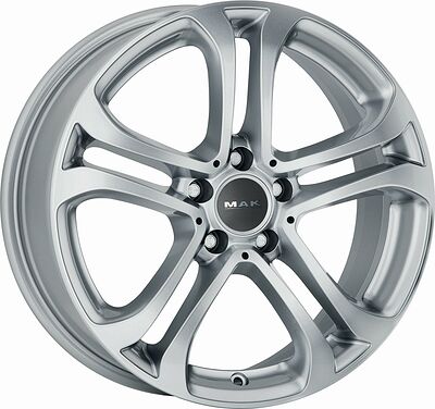 Mak Stuttgart 8x19 5x112 ET 45 Dia 66.6 Silver