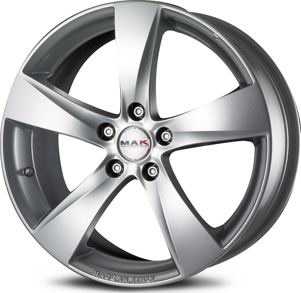 Mak Tornado 7x17 5x114.3 ET 40 Dia 76 HYPER SILVER