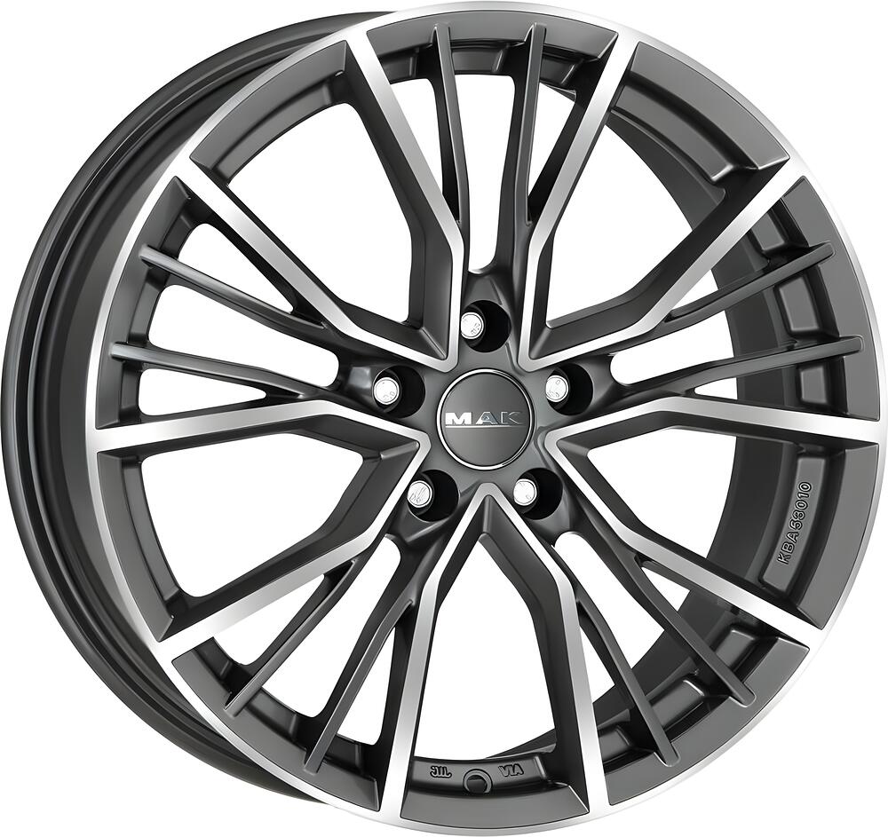 Mak Union 7x17 5x100 ET 48 Dia 57.1 Mirror