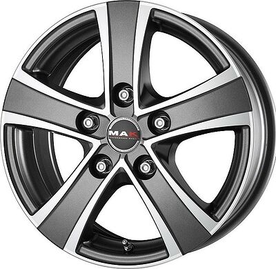 Mak Van 5 8x17 5x112 ET 42 Dia 76 ICE TITAN