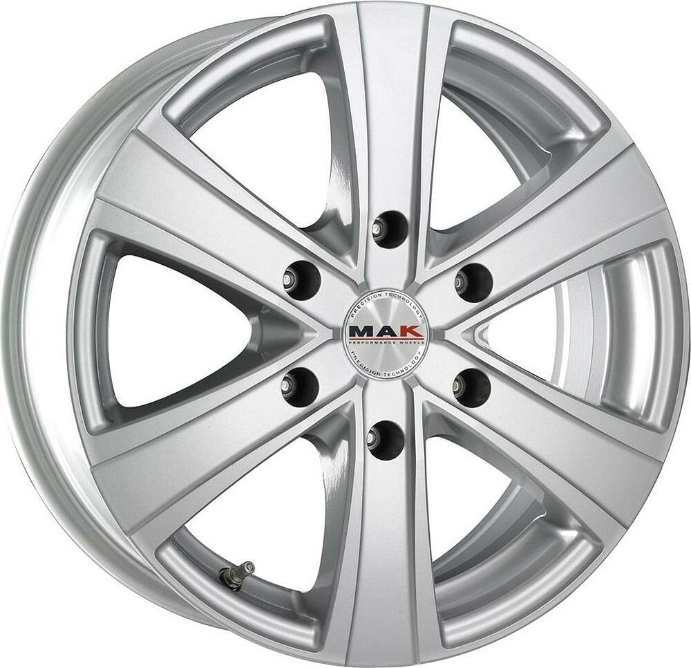 Mak Van 6 6.5x16 6x139.7 ET 46 Dia 92.3 SILVER