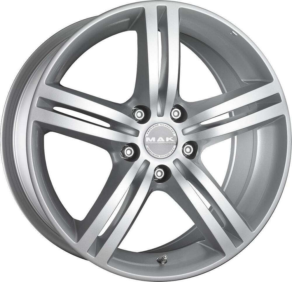 Mak Veloce Italia 7.5x17 5x112 ET 30 Dia 76 Silver