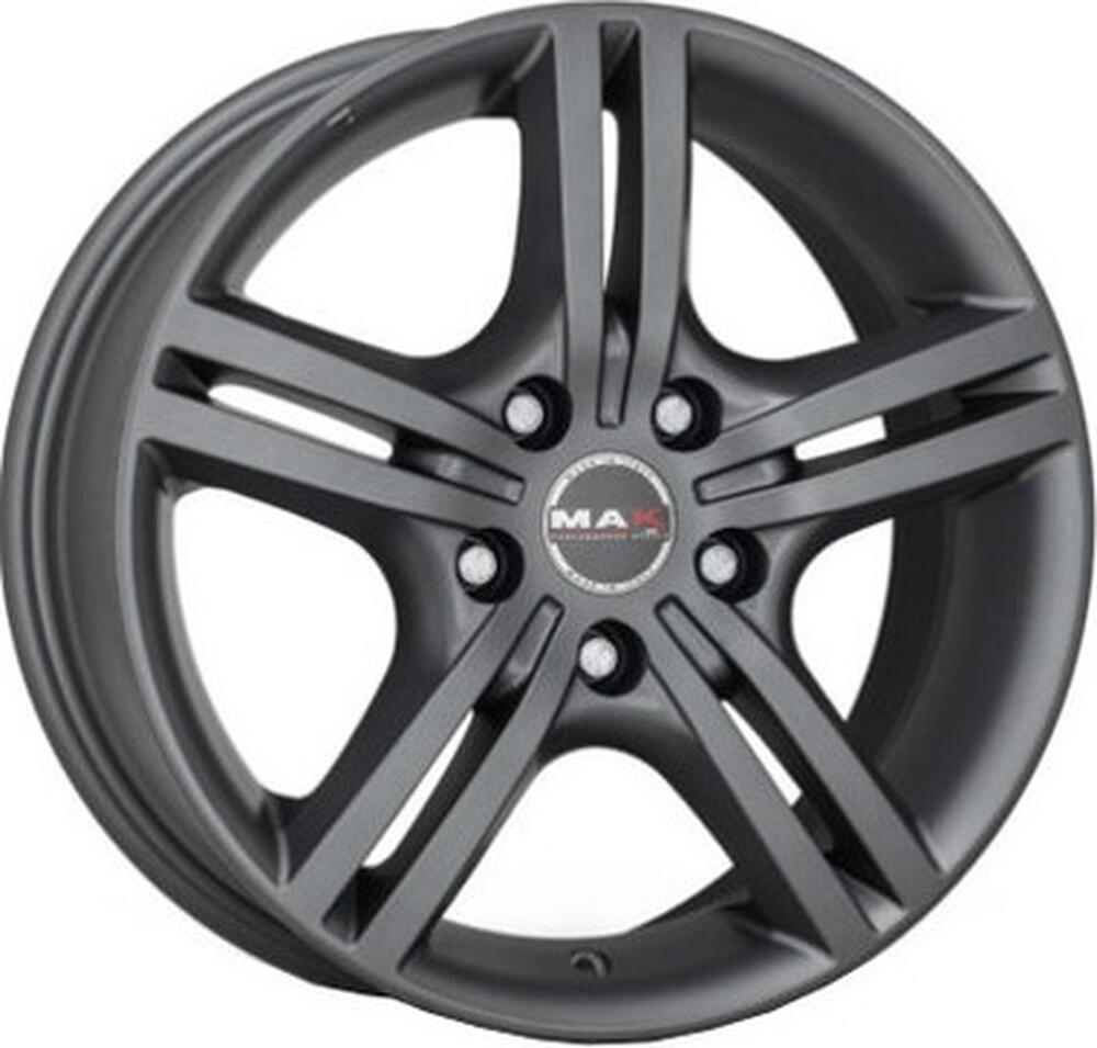 Mak Velocity 7.5x17 5x112 ET 30 Dia 76 Matt titanium