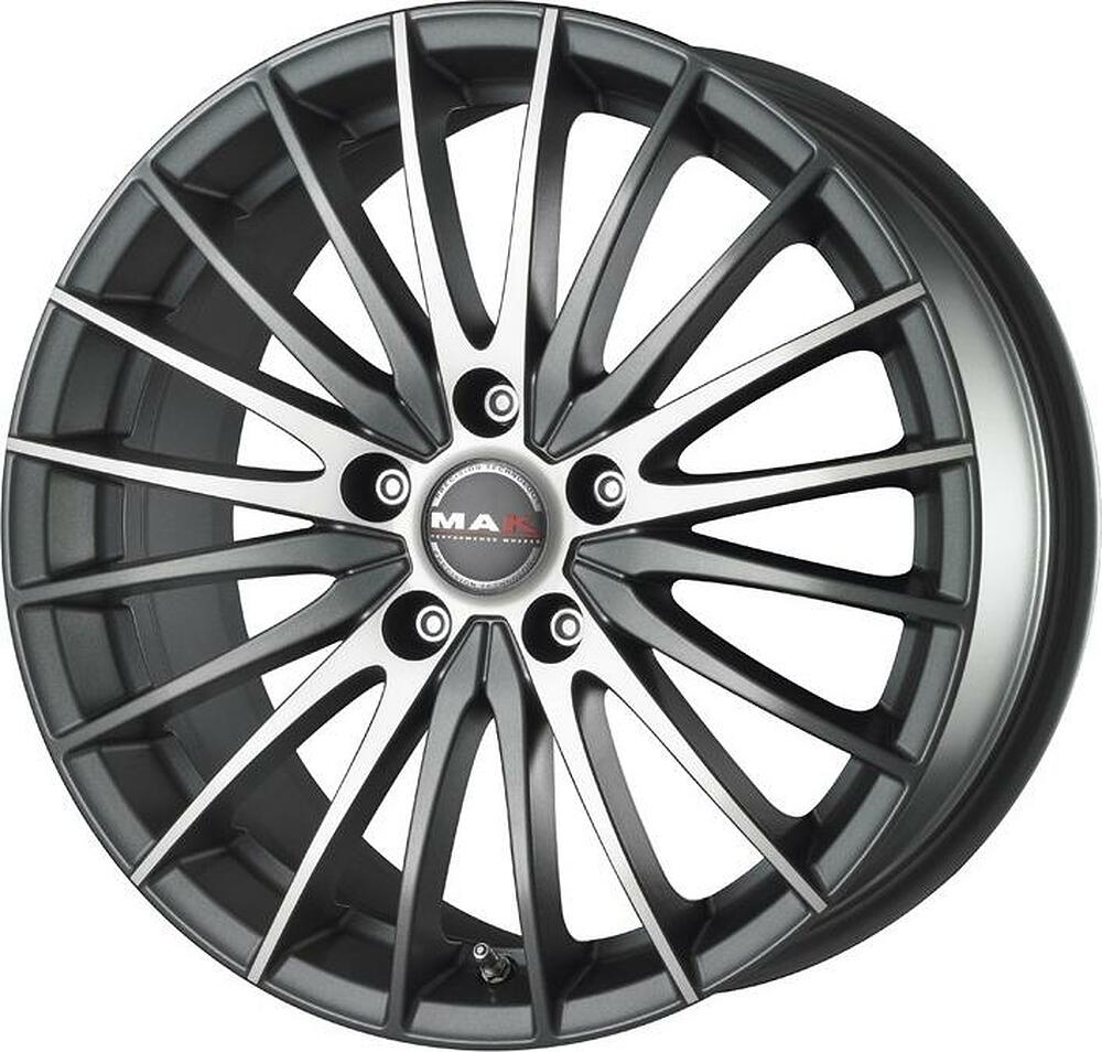 Mak Venti 8x17 5x112 ET 30 Dia 76 ICE TITAN
