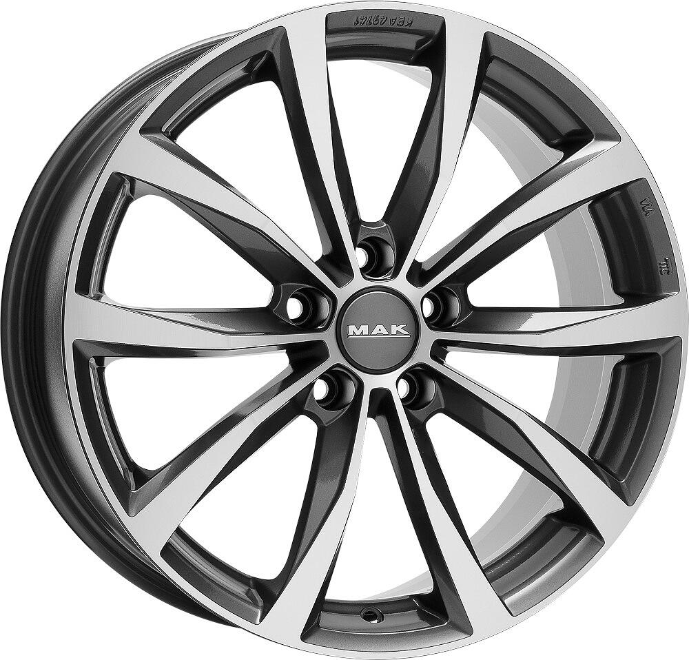Mak Wolf 7x19 5x112 ET 43 Dia 57.1 Gunmetal