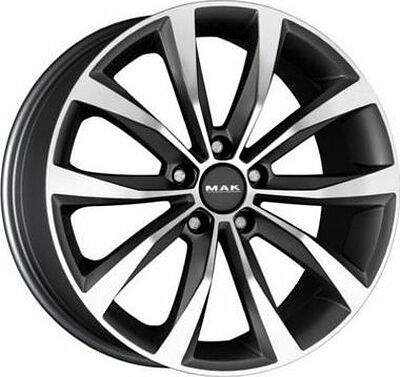 Mak Wolf 8x20 5x108 ET 45 Dia 63.4 Gunmetal Mirror Face