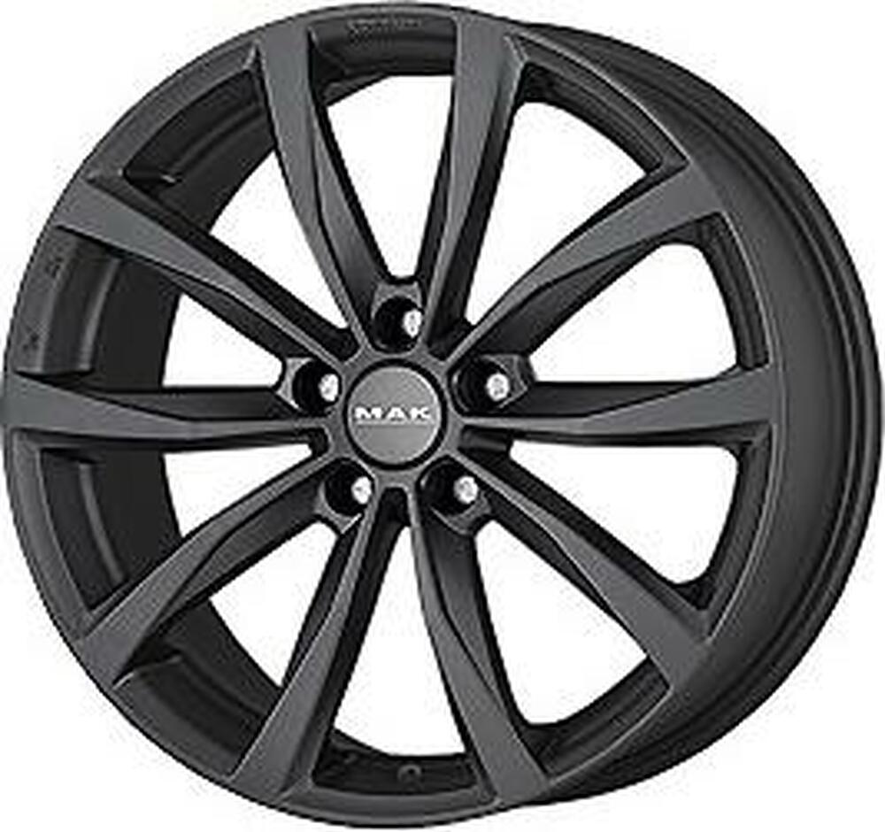 Mak Wolf 7x17 5x114.3 ET 48 Dia 60.1 Mat Black
