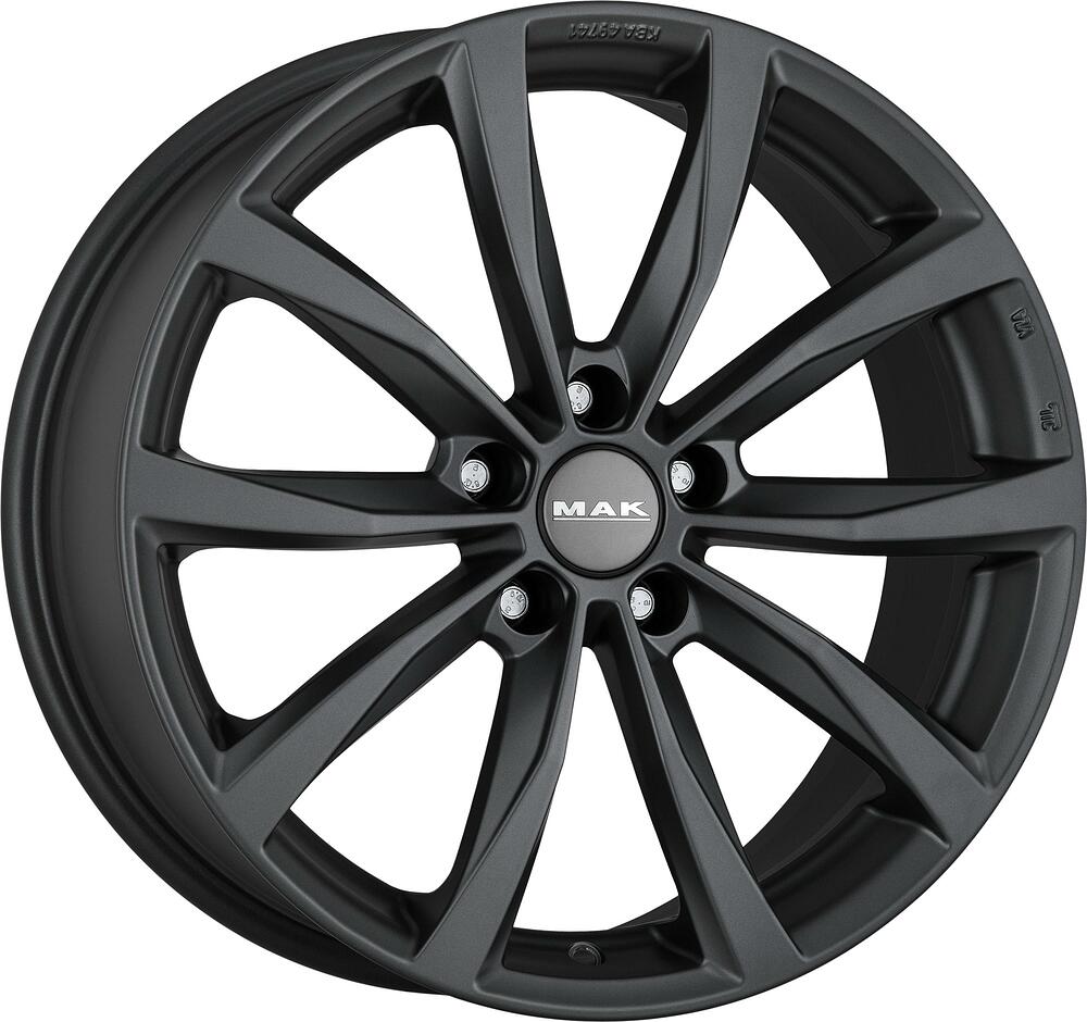 Mak Wolf 6.5x16 5x112 ET 33 Dia 57.1 Matt Titan
