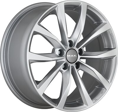 Mak Wolf 8x18 5x112 ET 44 Dia 57.1 silver