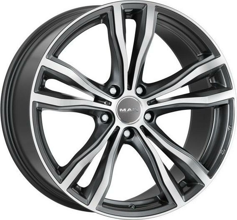 Mak X-Mode 9x19 5x112 ET 32 Dia 66.6 Gun Metal