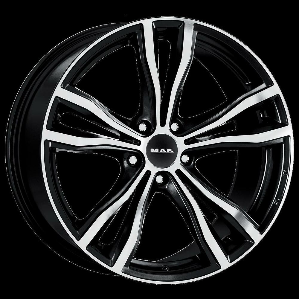 Mak X-Mode 9x20 5x112 ET 35 Dia 66.6 Black Mirror