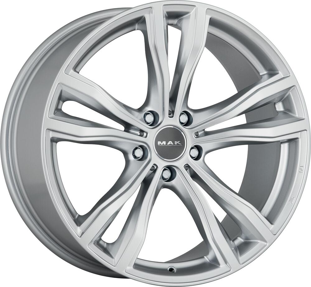 Mak X-Mode 9.5x21 5x112 ET 37 Dia 66.6 silver