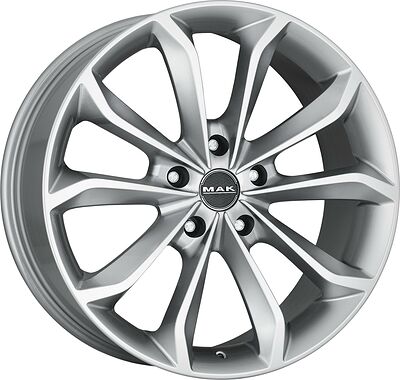 Mak Xenon 8.5x20 5x108 ET 45 Dia 72 Hyper Silver