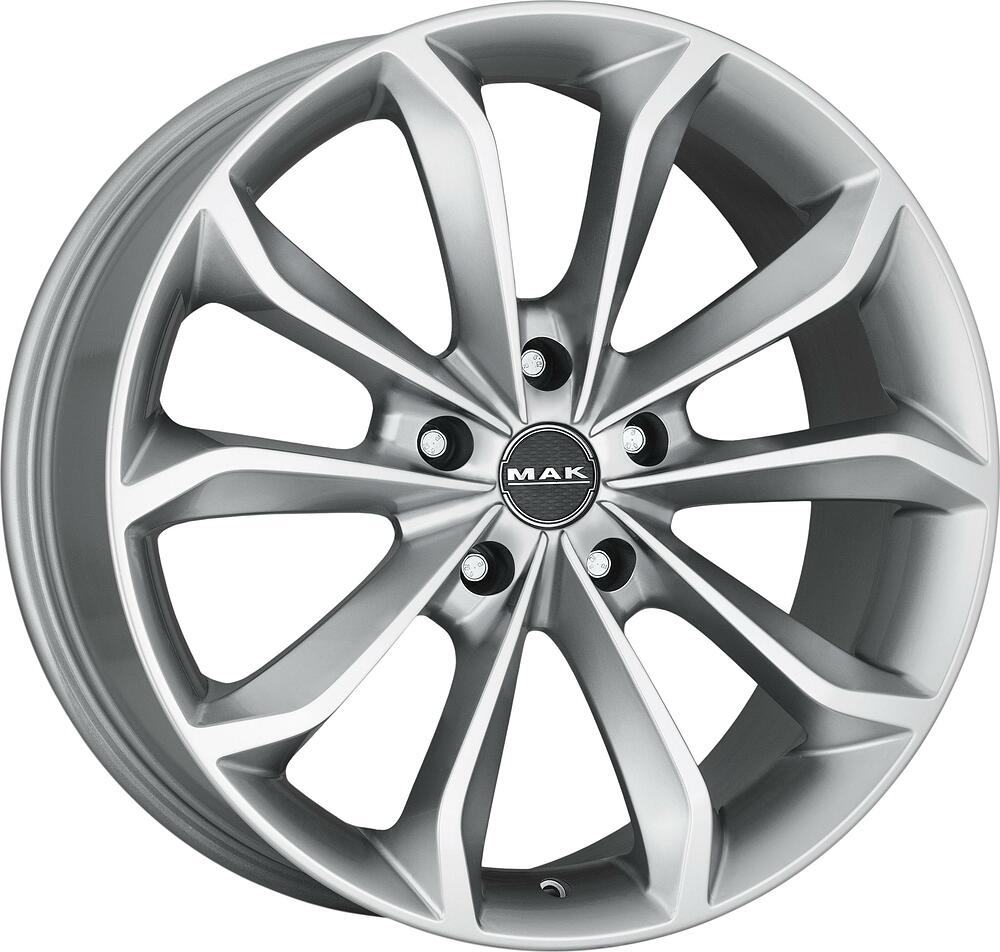 Mak Xenon 9x18 5x150 ET 48 Dia 110.2 Hyper Silver