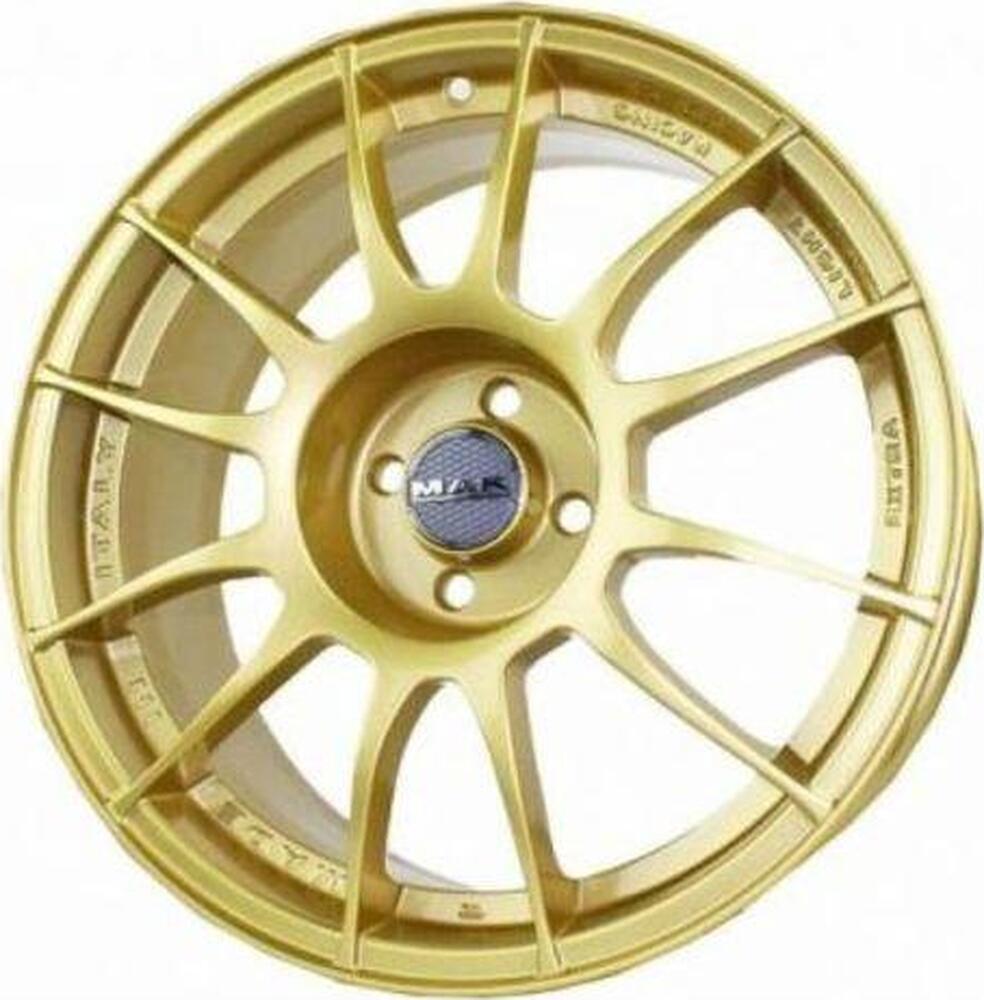 Mak XLR 7.5x18 5x100 ET 46 Dia 72 Gold