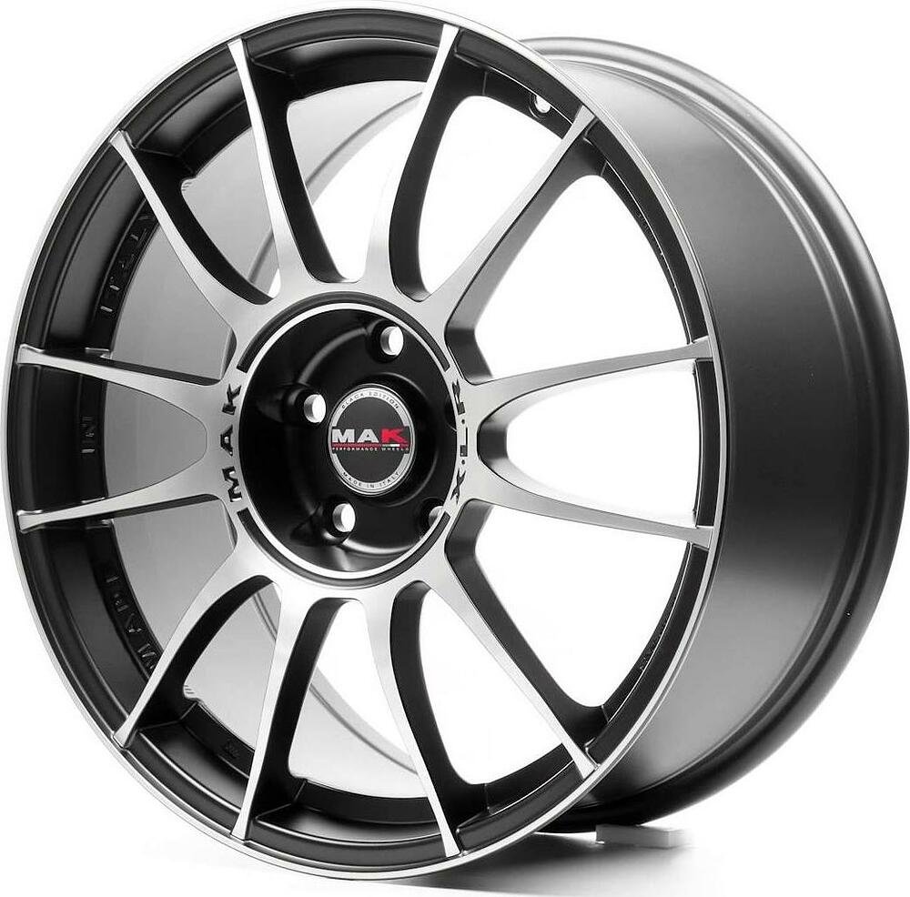 Mak XLR 7x16 4x100 ET 40 Dia 72 ice black
