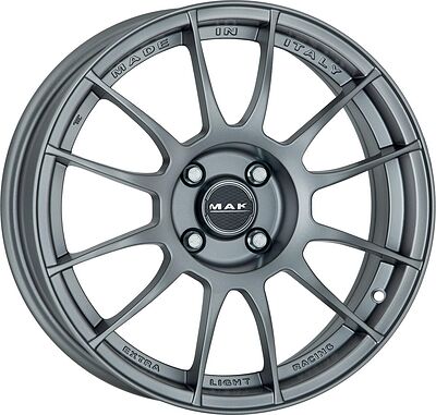 Mak XLR 7x17 4x100 ET 35 Dia 72 Matt Graphite