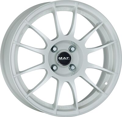 Mak XLR 7x17 4x100 ET 27 Dia 72 White
