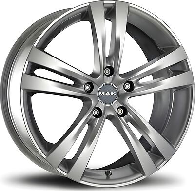 Mak Zenith 6.5x15 4x100 ET 35 Dia 72 Hyper Silver