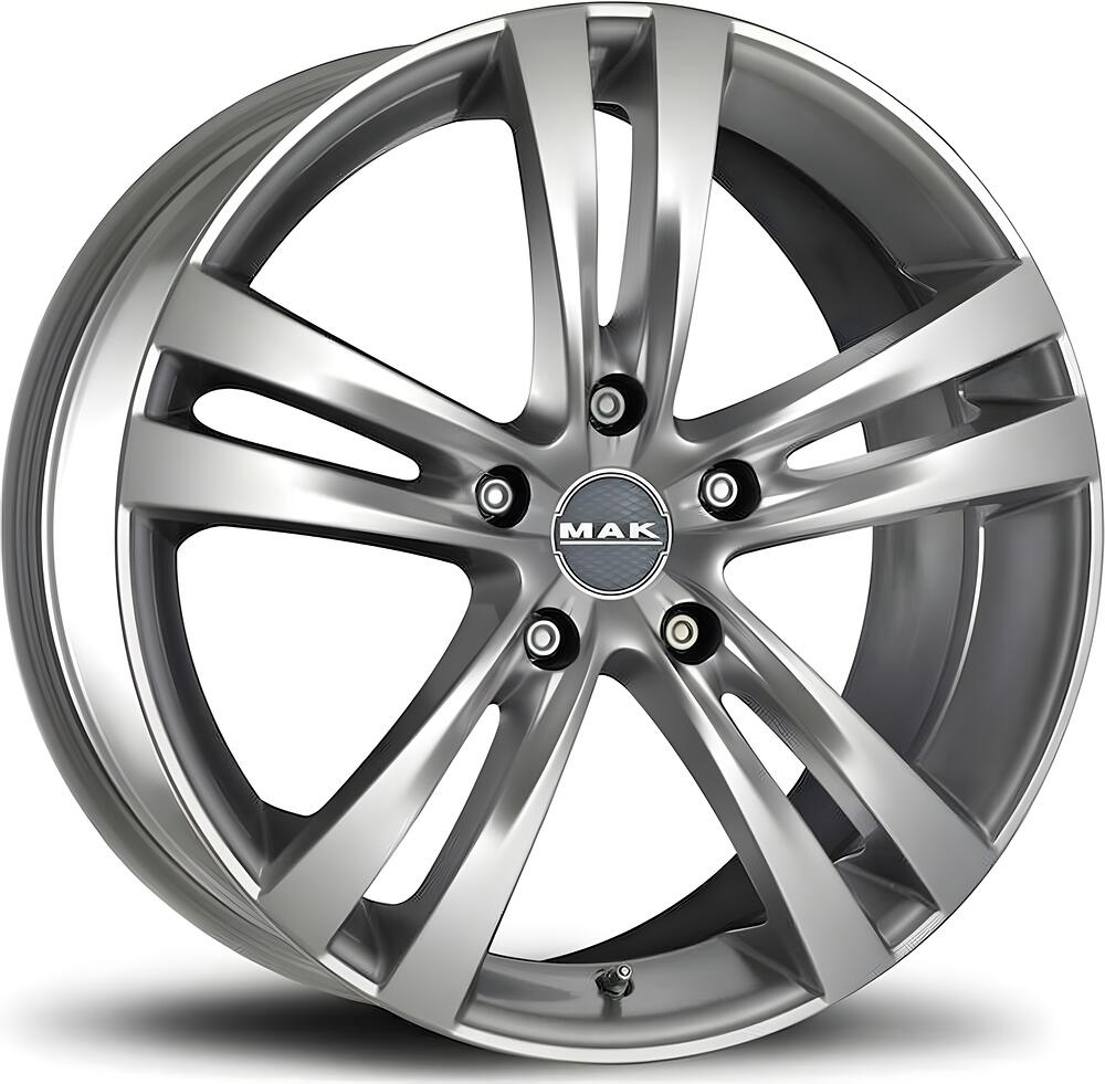Mak Zenith 7x17 5x100 ET 35 Dia 72 Hyper Silver