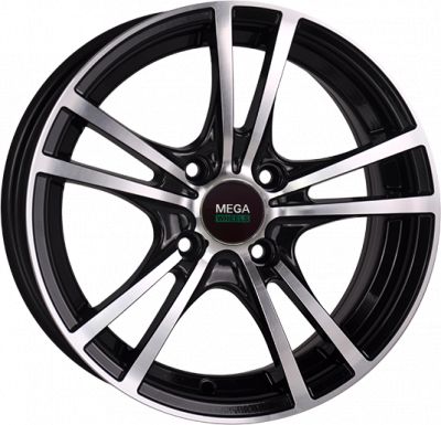 Mega Wheels Y9129 6.5x15 4x98 ET 32 Dia 58.6 SF