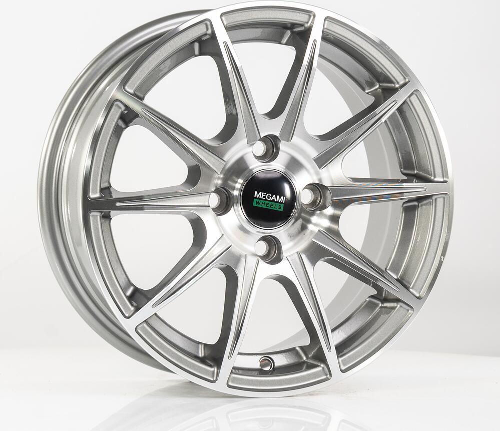 Megami MGM-13 6x14 4x100 ET 40 Dia 60.1 BFP